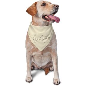 Promoted to Big Brother Dog Bandana Gender Reveal Dog Bandana Reversible,Soon to be Big Brother,Baby Announcement Dog Bandanas (Black) in Saudi Arabia