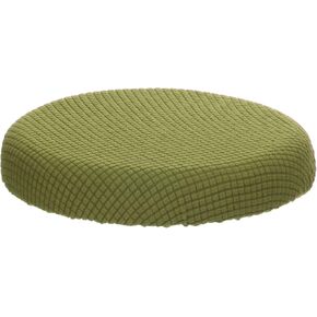 PATIKIL 11" Round Bar Stool Cover, Washable Elastic Stool Cushion Cover for Diameter 11"-16" Chair, Black in Kuwait