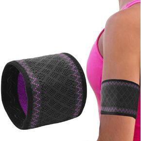 Diabetes Insulin Arm Band for Freestyle Libre Omnipod Dexcom Sensor Covers Fixation Insulin Pod Monitoring Systems(Purple,M-Large) in Saudi Arabia