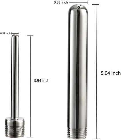 نظام حقنة شرجية للاستحمام مع رأس دش، منظف محمول للرجال والنساء، مرفق دش حقنة شرجية يتضمن فوهتين معدنيتين من الفولاذ المقاوم للصدأ، ومحول وخرطومين in Kuwait