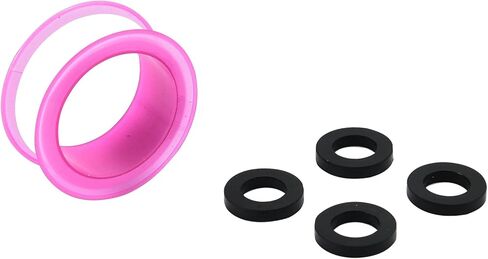 نظام حقنة شرجية للاستحمام مع رأس دش، منظف محمول للرجال والنساء، مرفق دش حقنة شرجية يتضمن فوهتين معدنيتين من الفولاذ المقاوم للصدأ، ومحول وخرطومين in Kuwait