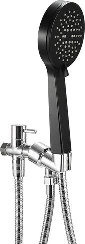 نظام حقنة شرجية للاستحمام مع رأس دش، منظف محمول للرجال والنساء، مرفق دش حقنة شرجية يتضمن فوهتين معدنيتين من الفولاذ المقاوم للصدأ، ومحول وخرطومين in Kuwait