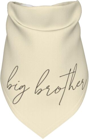 تم ترقية vercosee إلى Big Brother Dog Bandana Gender Reveal Dog Bandana Reversible، قريبًا سيصبح الأخ الأكبر، كلب إعلان الطفل (أبيض) in Saudi Arabia