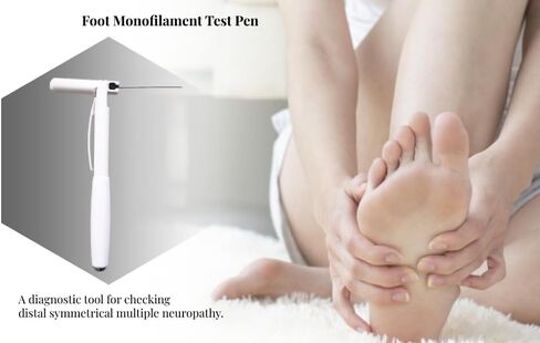 LIULDASHUN 10 جرام من خيوط أحادية لمرضى السكري اختبار خيوط القدم، اختبار الاعتلال العصبي للقدم، قلم أحادي الخيط لمرضى السكري لامتحان القدم السكري in Kuwait