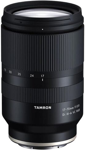 عدسة Tamron مقاس 17-70 مم f/2.8 Di III-A VC RXD لحزمة Fujifilm X مع طقم فلتر 67 مم، وحافظة عدسة، ومنظف العدسات، ومجموعة برامج Corel Mac، ومجموعة التنظيف، وحزام غطاء العدسة العالمي in Saudi Arabia