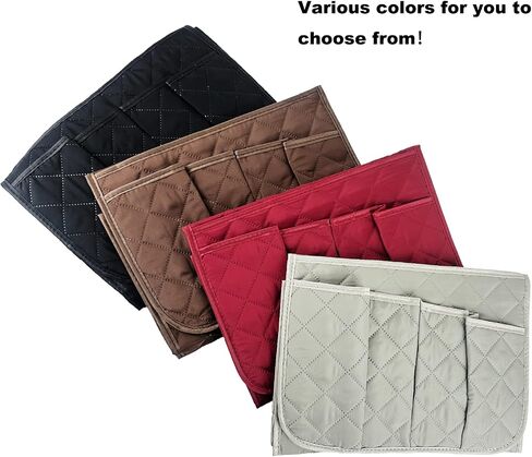 Sofa Armrest Organiser Hanging Caddy Storage Bag Couch Chair TV Remote Control Holder Armchairs Couch Organise for Recliner Remote Holder, TV Control, Cell Phone (Beige) in Saudi Arabia