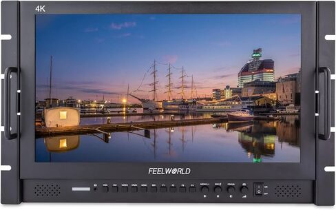 شاشة LCD للبث على حامل من Feel WORLD مقاس 17.3 بوصة 7RU مع مدخل ومخرج 3G-SDI HDMI YPbPr بدقة Full HD 1920×1080 in Saudi Arabia