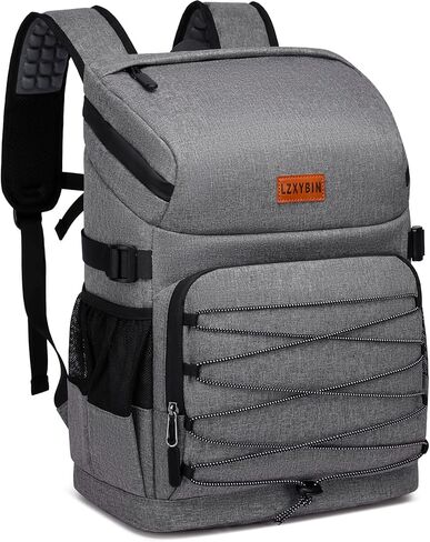 حقيبة ظهر مبرد للنساء، حقيبة ظهر صغيرة ناعمة على الشاطئ، 25 علبة حقيبة ظهر تبريد مقاومة للماء معزولة مانعة للتسرب للتنزه سيرًا على الأقدام والتجديف بالكاياك والنزهات in Kuwait