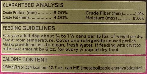 Castor & Pollux, Dog Food Sweet Potato Carrot Turkey Organic, 12.7 Ounce in Kuwait