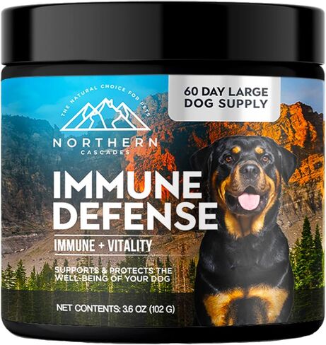 مكمل مناعة الكلاب من نورثرن كاسكيدز يدعم فطر سوبرفوود لتقوية جهاز المناعة K9 وزيادة الحيوية in Kuwait