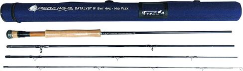 Catalyst Fly Fishing Fly Rods and Reels. Multiple Sizes 8ft 6in 4wt up to 9ft 8 wt and Reels from 3/4 up to 7/8 in Kuwait