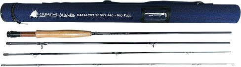 Catalyst Fly Fishing Fly Rods and Reels. Multiple Sizes 8ft 6in 4wt up to 9ft 8 wt and Reels from 3/4 up to 7/8 in Kuwait