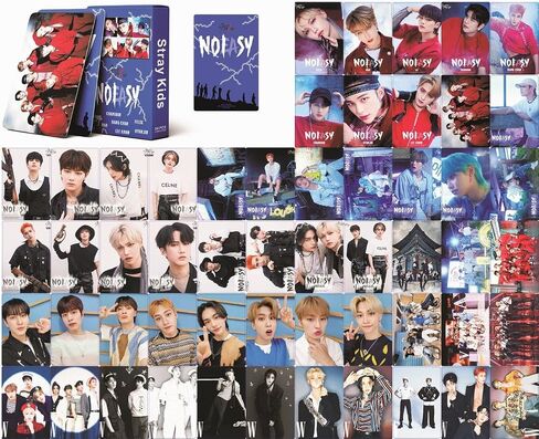 Gimuemi 55Pcs STRAY KIDS Photocards STRAY KIDS NO EASY New Album KPOP LOMO Cards STRAY KIDS Photo cards STRAY KIDS Merch Postcards in Saudi Arabia