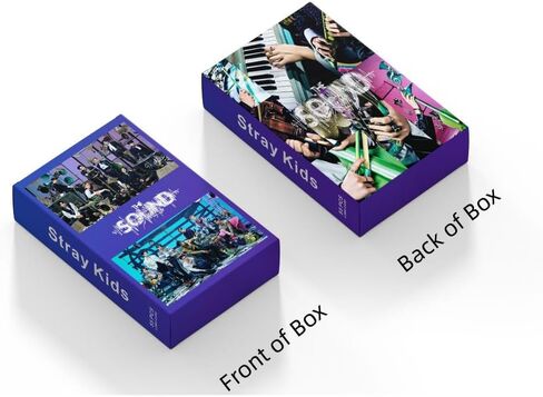 Gimuemi 55 قطعة من بطاقات الصور STRAY KIDS STRAY KIDS THE SOUND الألبوم الجديد بطاقات KPOP LOMO بطاقات الصور STRAY KIDS بطاقات الصور STRAY KIDS Merch بطاقات بريدية in Saudi Arabia