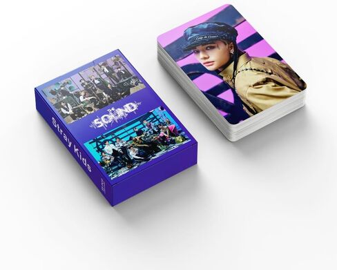 Gimuemi 55 قطعة من بطاقات الصور STRAY KIDS STRAY KIDS THE SOUND الألبوم الجديد بطاقات KPOP LOMO بطاقات الصور STRAY KIDS بطاقات الصور STRAY KIDS Merch بطاقات بريدية in Saudi Arabia
