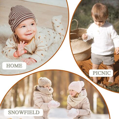 Zsedrut No Scratch Baby Mittens Toddler Infant Fleece Lined Gloves Winter Warm Mitten for Baby Boys Girls in Saudi Arabia