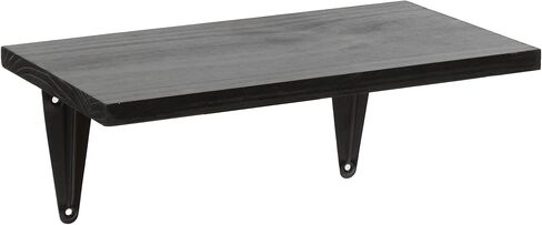 BAMFOX Floating Wall Shelf,Natural Bamboo Wall Storage Shelf for Bedroom, Living Room, Bathroom, Kitchen, Office and More,9.1x4.1x3.5 inch in Kuwait