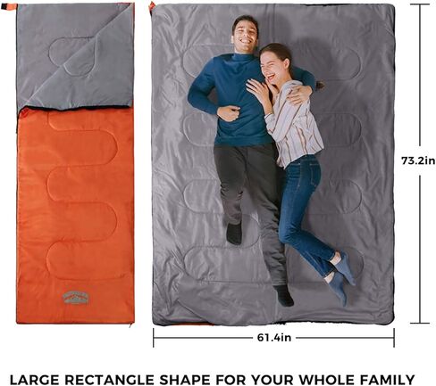 حقيبة نوم للكبار من باسيفيك باس مع حقيبة حمل درجة حرارة 50 درجة in Kuwait