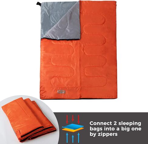 حقيبة نوم للكبار من باسيفيك باس مع حقيبة حمل درجة حرارة 50 درجة in Kuwait