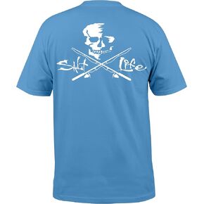 Salt Life Men's Skull and Poles Short Sleeve Classic Fit Shirt