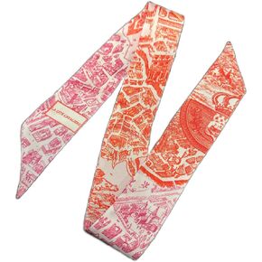 Horse Skinny Scarf for Women - Bag, Purse, Handbag, Hair, Handle, Accessory, Gift