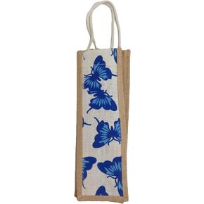 Bottle Jute Bag Stylish & Eco-Friendly Woven Durable & Strong Printed Large Jute Handbag in Saudi Arabia