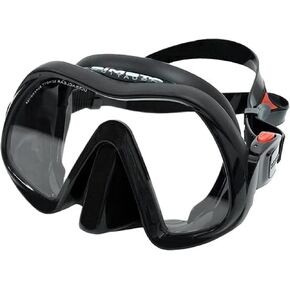 ATOMIC Aquatics Venom Frameless Scuba Diving Mask with Rigid Silicone Skirt | Comfortable Ultra-Clear Swimming Mask for Scuba Diving & Snorkeling