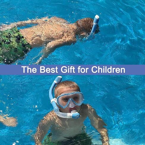 WACOOL المراهقين الشباب الاطفال الغوص الغوص السباحة قناع السباحة مكافحة الضباب المغلفة الزجاج الغوص مكافحة سبلاش in Kuwait