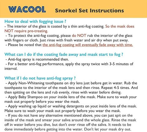 WACOOL المراهقين الشباب الاطفال الغوص الغوص السباحة قناع السباحة مكافحة الضباب المغلفة الزجاج الغوص مكافحة سبلاش in Kuwait