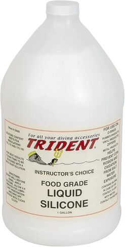 Trident Food Grade Liquid Silicone Lubricant and Conditioner, 1 Gallon in Kuwait