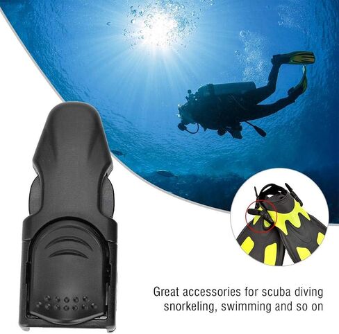 Fafeims زعانف زعانف سباحة قابلة للتعديل مع أبازيم سريعة الفك للغواص in Kuwait