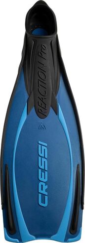 Cressi Adult Snorkeling & Scuba Diving Fins - Powerful Full Foot Pocket Fins - Reaction Pro: Made in Italy in Kuwait