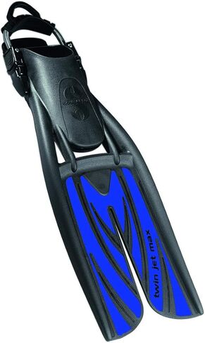 Scubapro Twin Jet Max Open Heel Split Fins, BL-SM in Saudi Arabia