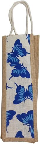 Bottle Jute Bag Stylish & Eco-Friendly Woven Durable & Strong Printed Large Jute Handbag in Saudi Arabia