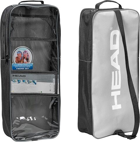 مجموعة قناع تنفس للرأس للصغار بقناع زعنفة مع حقيبة سفر in Kuwait