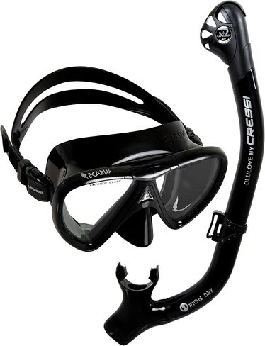 Cressi Ikarus & Orion Dry, Black/Black/Black in Saudi Arabia