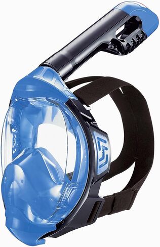 Jwintee Kids Full Face Snorkel Mask, Kids Snorkeling Set Gear with Camera Mount, Dry Top Anti-Leak Anti-Fog, 180 Degree Panoramic View in Saudi Arabia