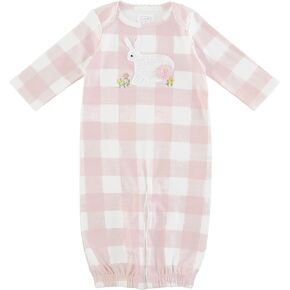 Mud Pie Crochet Gown, Pink Bunny, 0-3 Months, Crochet Bunny, 0-3 Months in Kuwait