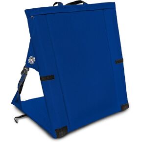 كرسي كريزي كريك الأصلي طويل الظهر، كرسي محمول للتخييم والملاعب، وسادة إسفنجية عالية الكثافة، دعم خلفي مريح وقابل للتعديل، خفيف الوزن وقابل للطي، أزرق in Kuwait