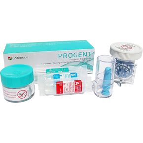 Menicon Progent 1 Treatment Gas Permeable Contact Lens Cleaner, Large Diameter Lens Case and DMV Scleral Contact Lens Remover Inserter Bundle of 3 Items in Kuwait