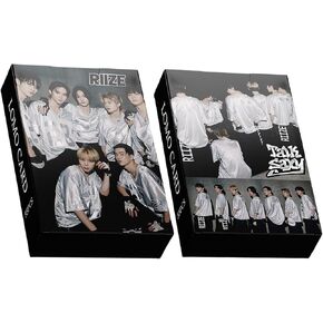 PYAJUU RIIZE Photocard 55pcs Riize Talk Saxy Album Photocard Kpop Riize Lomo Cards Gift for Fans RIIZE Merch Talk Saxy Photo Card in Kuwait