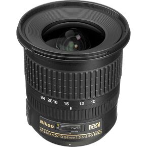 Nikon 10-24mm f/3.5-4.5G ED Auto Focus-S DX Nikkor Wide-Angle Zoom Lens for Nikon Digital SLR Cameras w/ B+W 77mm XS-Pro HTC Kaesemann Circular Polarizer in Kuwait
