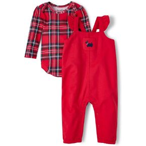 The Children's Place unisex-baby Long Sleeve Bodysuit and Pants Set 2-pack in Saudi Arabia