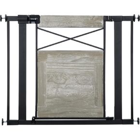 Safety 1ˢᵗ® Farmhouse Walk-Through Gate (Grey), Grey in Kuwait
