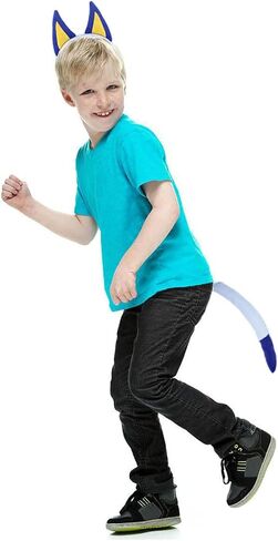 Dog Ears Headband, Birthday Party Halloween Animal Ears Headwear Dog Puppy Cosplay Costume Accessories in Kuwait