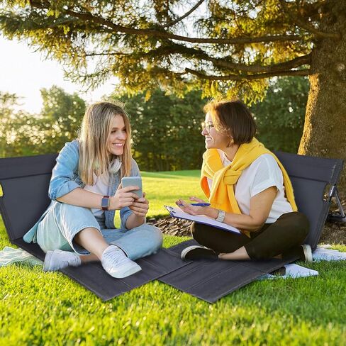 كرسي استرخاء محمول للشاطئ، كراسي استرخاء قابلة للطي للبالغين، بساط تسمير مثالي لحمامات الشمس، كرسي شاطئ للفناء والتخييم خفيف الوزن in Kuwait