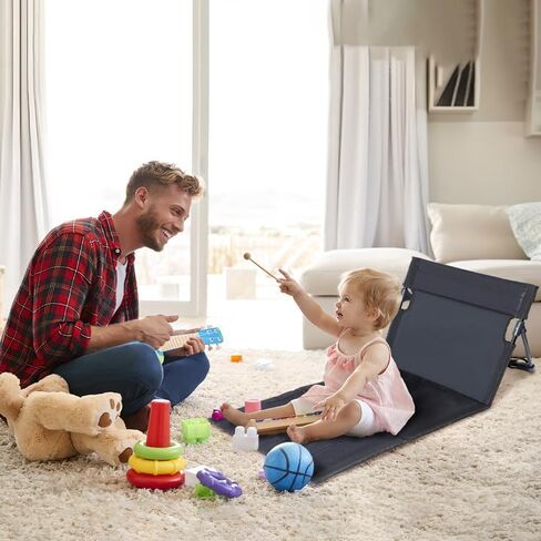 كرسي استرخاء محمول للشاطئ، كراسي استرخاء قابلة للطي للبالغين، بساط تسمير مثالي لحمامات الشمس، كرسي شاطئ للفناء والتخييم خفيف الوزن in Kuwait