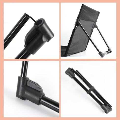 كرسي استرخاء محمول للشاطئ، كراسي استرخاء قابلة للطي للبالغين، بساط تسمير مثالي لحمامات الشمس، كرسي شاطئ للفناء والتخييم خفيف الوزن in Kuwait