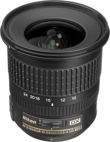Nikon 10-24mm f/3.5-4.5G ED Auto Focus-S DX Nikkor Wide-Angle Zoom Lens for Nikon Digital SLR Cameras w/ B+W 77mm XS-Pro HTC Kaesemann Circular Polarizer in Saudi Arabia