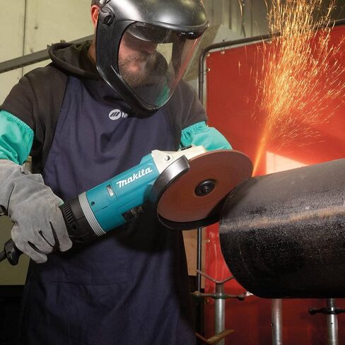 Makita GA9080 9" Angle Grinder, with Rotatable Handle, and Lock-On Switch in Saudi Arabia